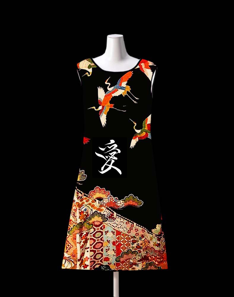 Japanese Dress under construction  copy